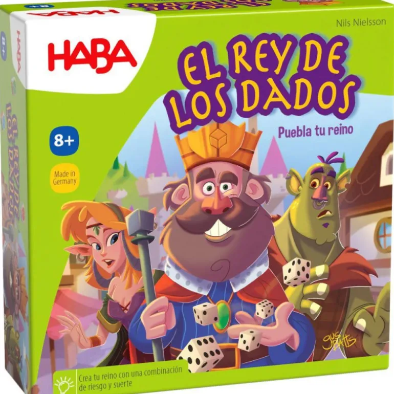 Haba el Rey de los Dados Juego de Mesa
