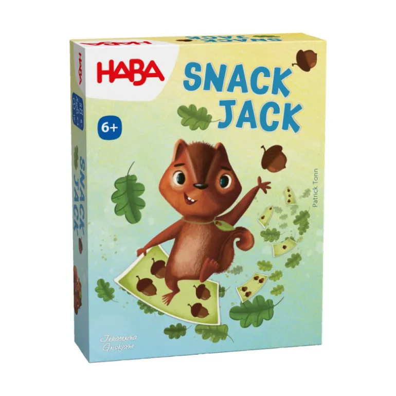 Haba Snack Jack Merienda de Bellotas Juego de Cartas