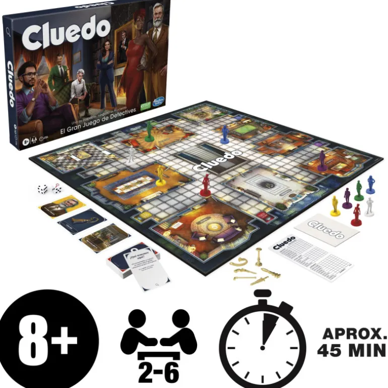 Hasbro Gaming Cluedo Juego de Mesa