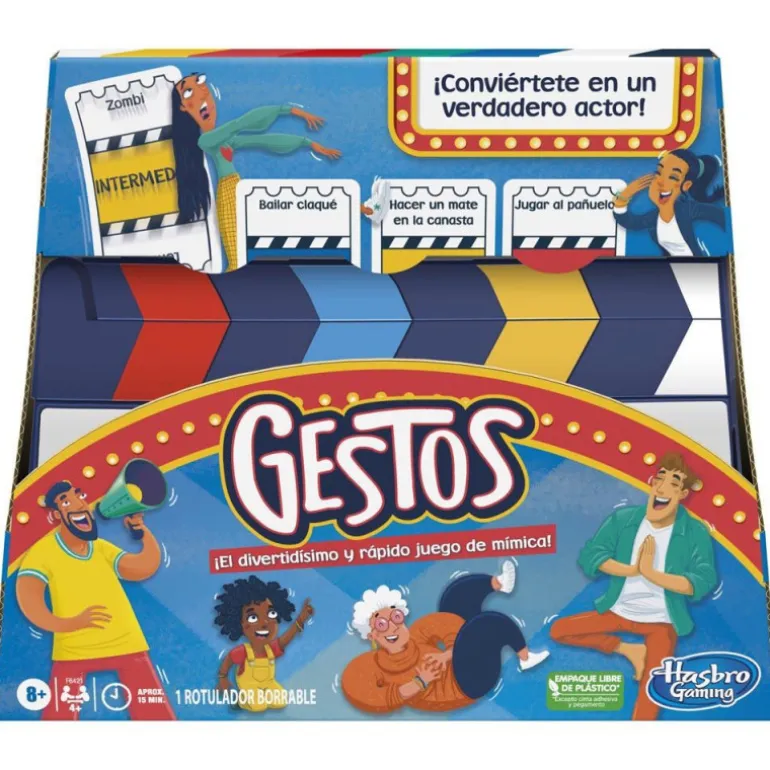 Hasbro Gaming Gestos Refresh Juego de Mesa