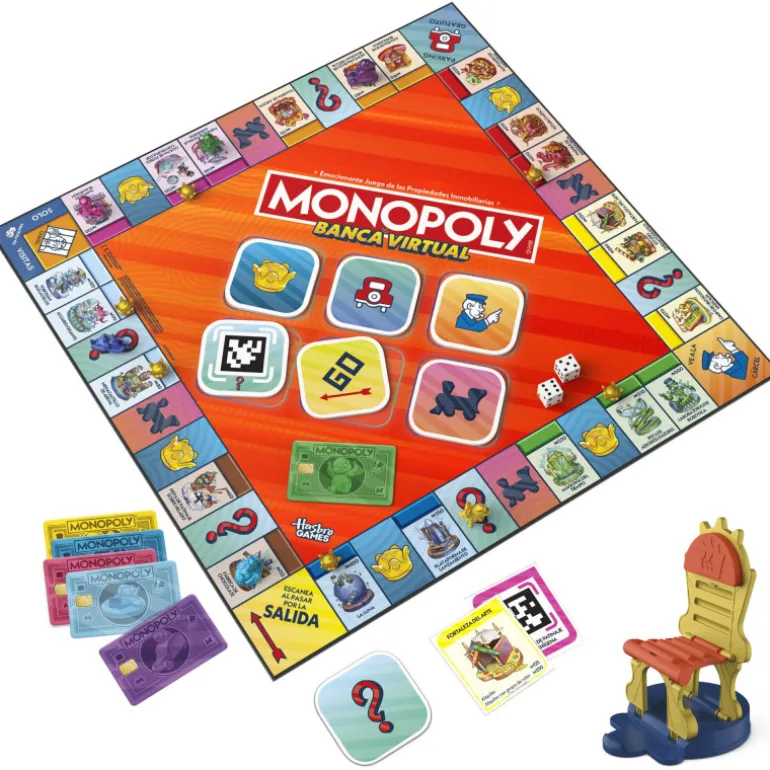 Hasbro Gaming Monopoly Banca Virtual Juego de Mesa