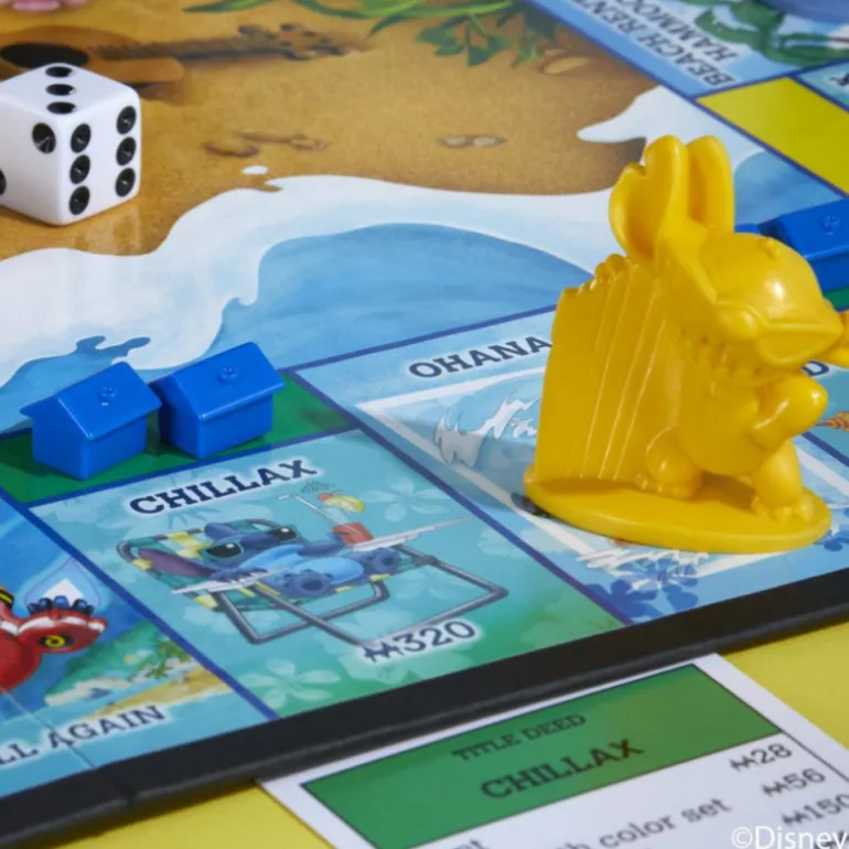 Hasbro Gaming Monopoly Stitch Juego de Mesa