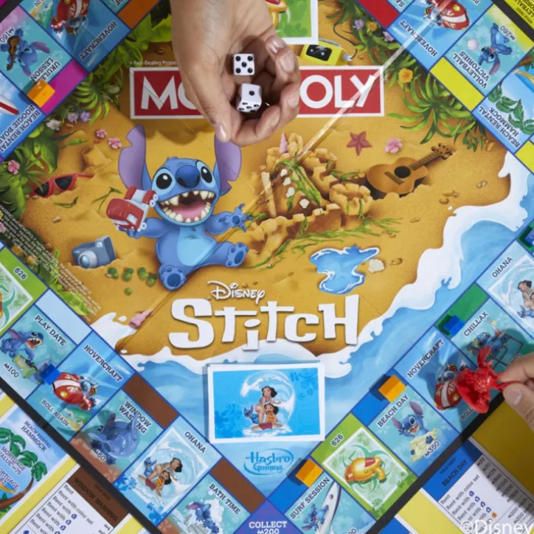 Hasbro Gaming Monopoly Stitch Juego de Mesa
