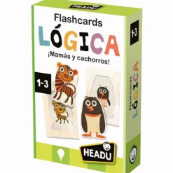 Headu Flashcards Lógica ¡Mamás y Cachorros!