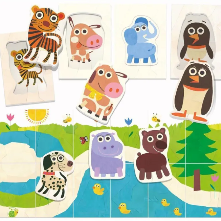 Headu Flashcards Lógica ¡Mamás y Cachorros!