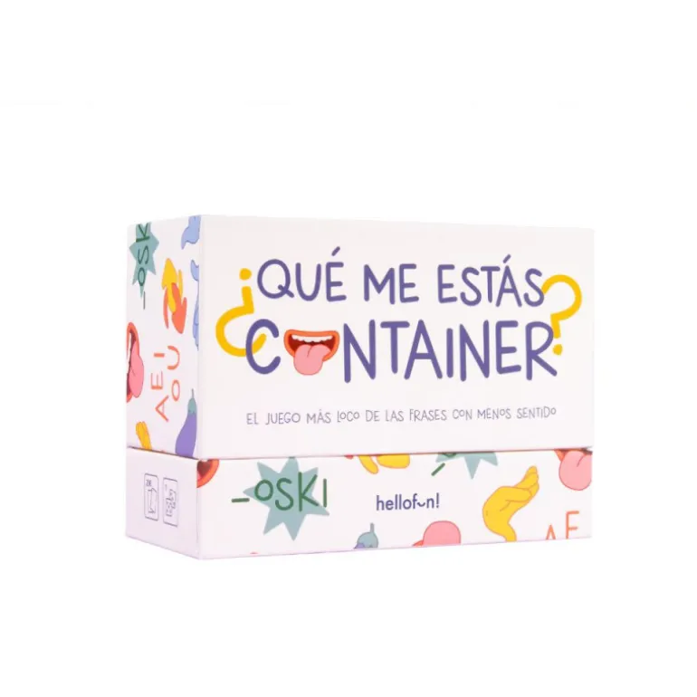 Hello Fun ¿Qué me estás Container? Juego de Mesa