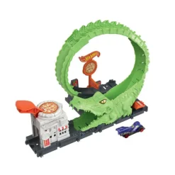 Hot Wheels City Ataque Del Cocodrilo