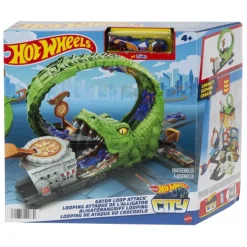 Hot Wheels City Ataque Del Cocodrilo