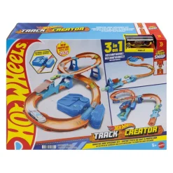 Hot Wheels Conjunto de Juego Circuito Supersalto de Track Creator con Coche