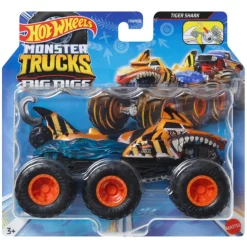 Hot Wheels Monster Trucks Big Rigs Coche de Juguete con Ruedas Grandes Varios Modelos
