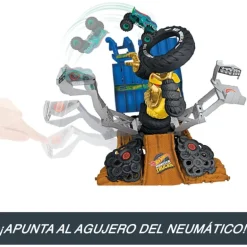 Hot Wheels Monster Trucks Arena Smashers Mega Wrex Vs Crushzilla Takedown