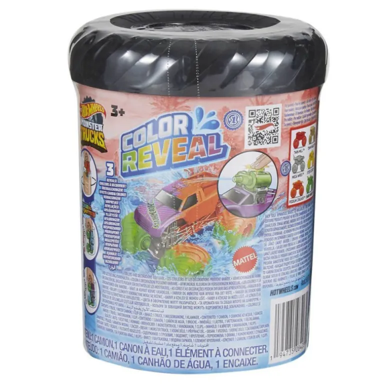 Hot Wheels Monster Trucks Color Reveal Varios Modelos
