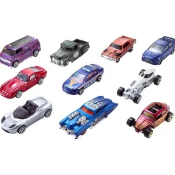 Hot Wheels Pack 10 Vehículos Varios Modelos