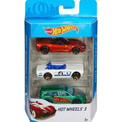 Hot Wheels Pack 3 Vehículos Varios Modelos