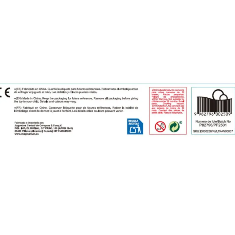 Imaginarium Natural Batidora Amasadora