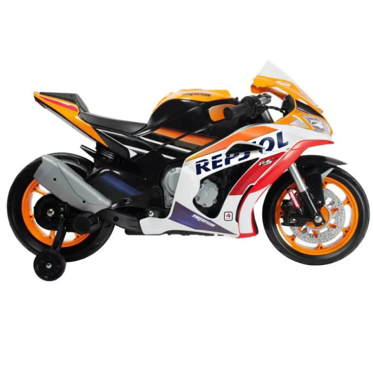 Injusa Moto Honda Repsol 12V con Luces y Sonidos - 8410964064918