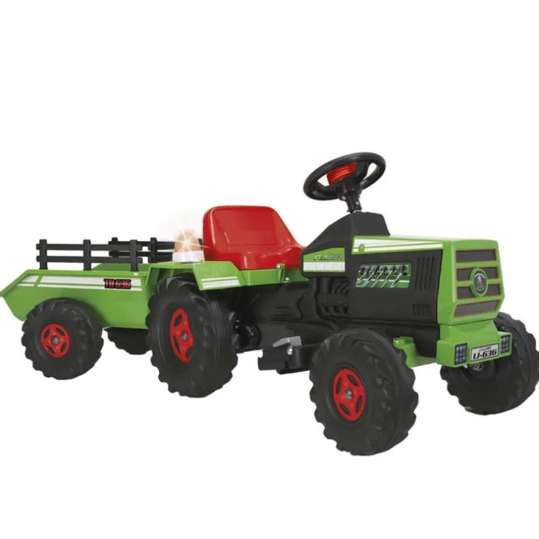 Injusa Tractor Mercedes Remolque 6V - 8410964006369