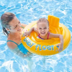 INTEX Asiento Flotador Infantil Hinchable 70 cm