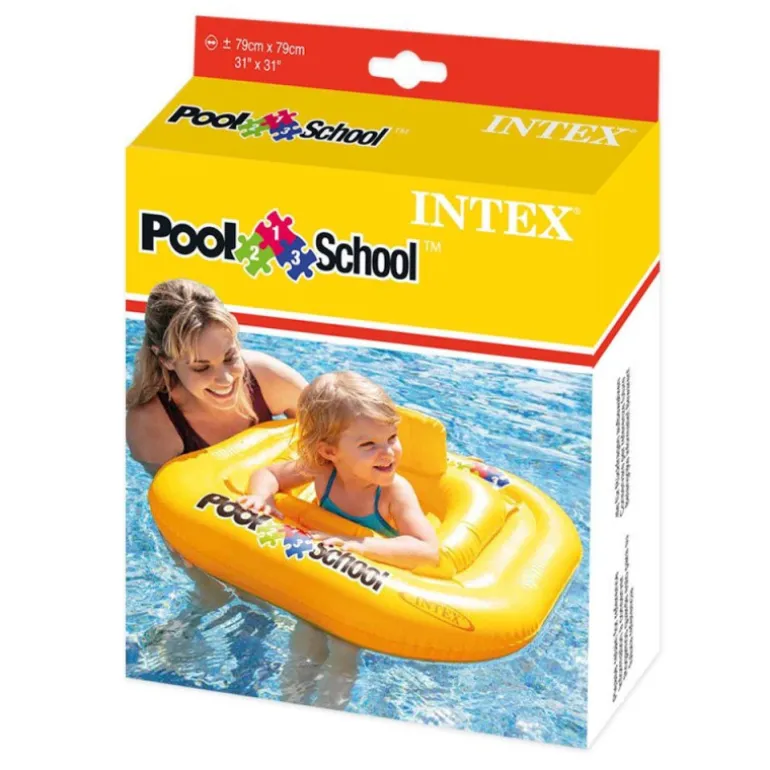 INTEX Asiento Flotador Infantil Cuadrado