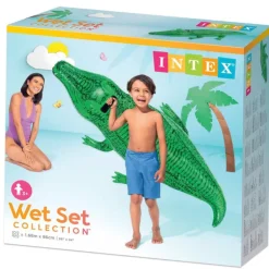 INTEX Cocodrilo Hinchable 168 x 86 cm