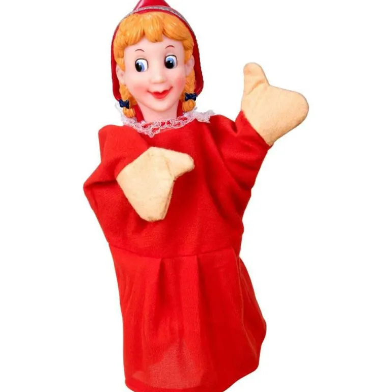 Juguettos 4 Marionetas Caperucita Roja