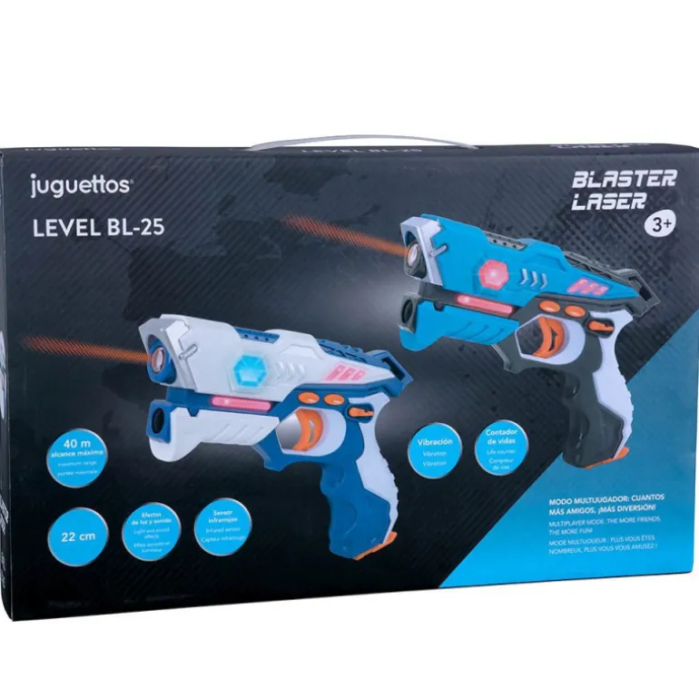 Juguettos Blaster Láser Level BL-25 V