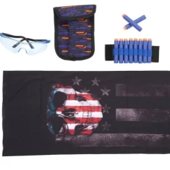 Juguettos Blaster Soft Chaleco Sky Fork con Accesorios