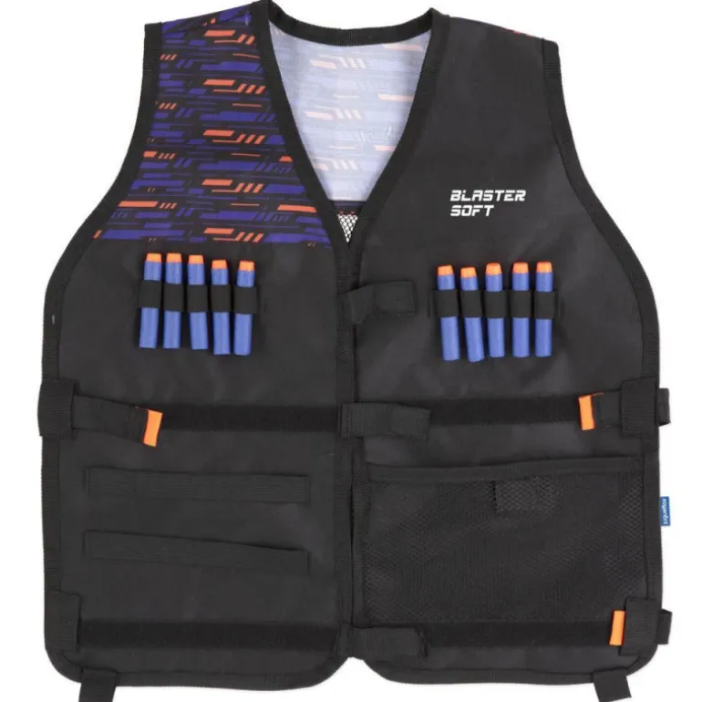 Juguettos Blaster Soft Chaleco Sky Fork con Accesorios
