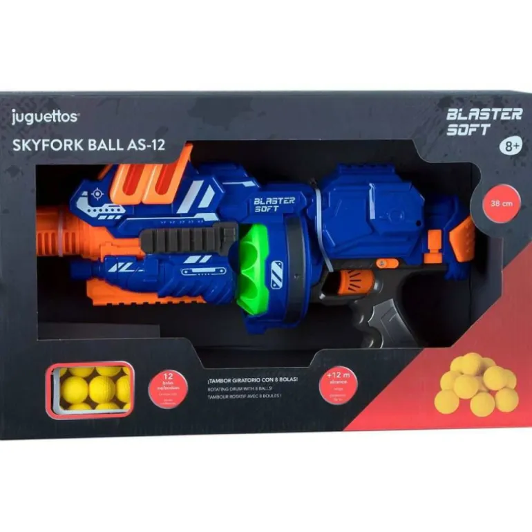 Juguettos Blaster Soft Pistola Skyfork Ball AS-12