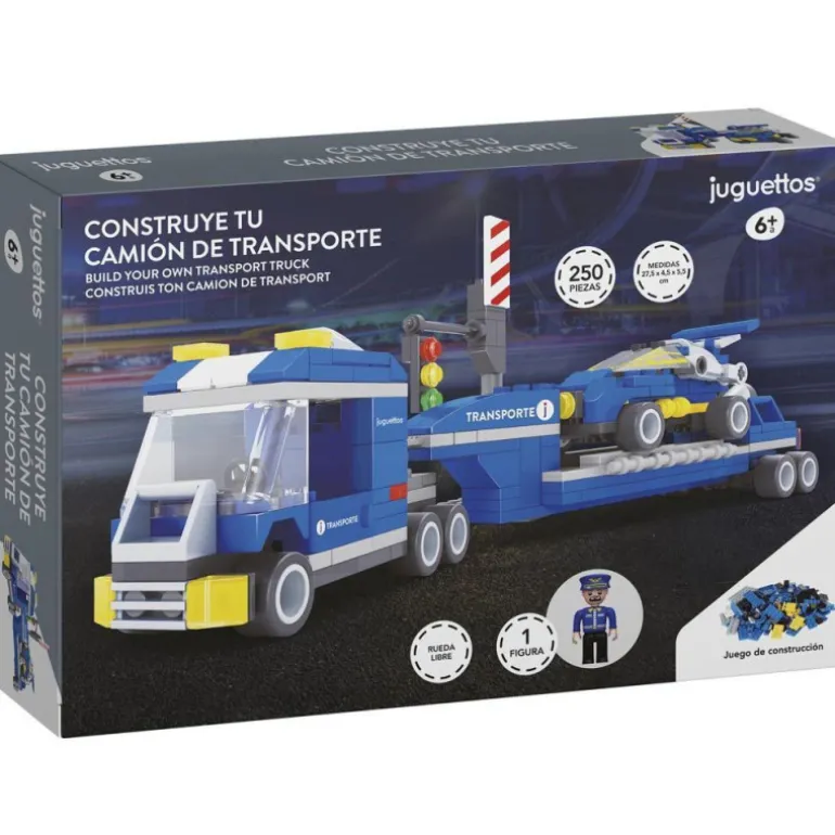 Juguettos Construcción Camión de Transporte 250 Piezas