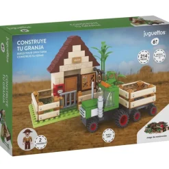 Juguettos Construcción Granja 214 Piezas