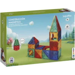 Juguettos Construcción Magnética 60 Piezas