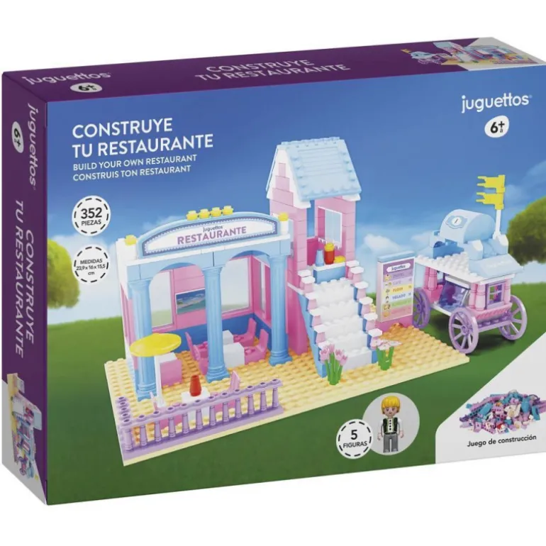 Juguettos Construcción Restaurante 352 Piezas