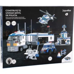 Juguettos Construcción Unidad Móvil Policía 795 Piezas