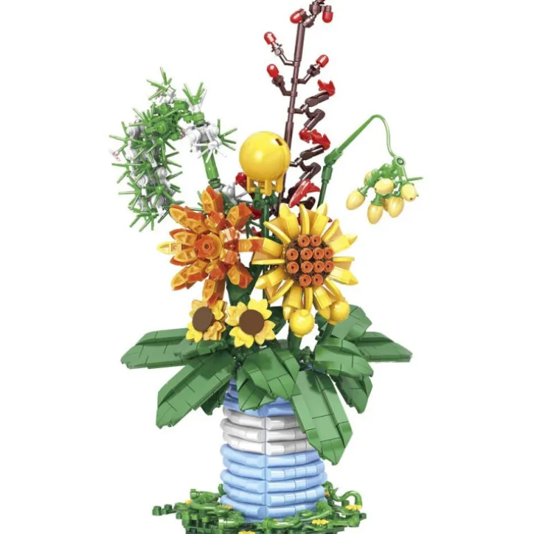 Juguettos Construye tu Jarrón de Flores