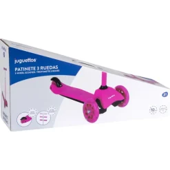Juguettos Patinete 3 Ruedas Rosa