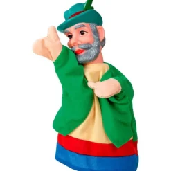 Juguettos Teatro con 4 Marionetas de Caperucita Roja