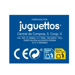 Juguettos Triciclo 2 en 1 Azul