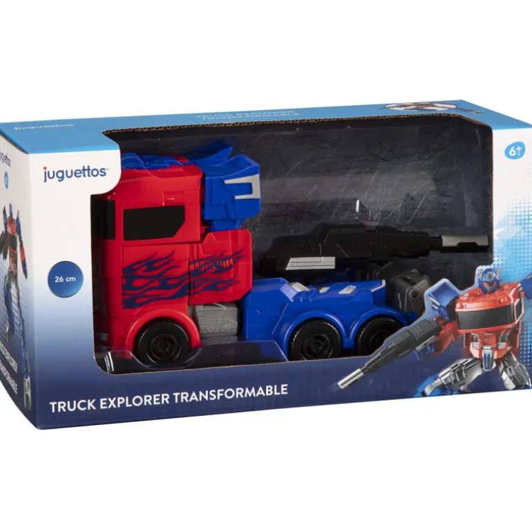 Juguettos Truck Explored Transformable