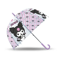 Kuromi Paraguas Transparente Campana