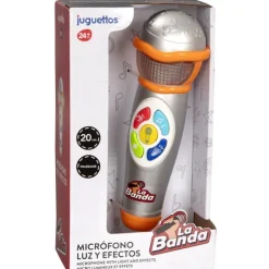 La Banda Micrófono con Luz y Efectos