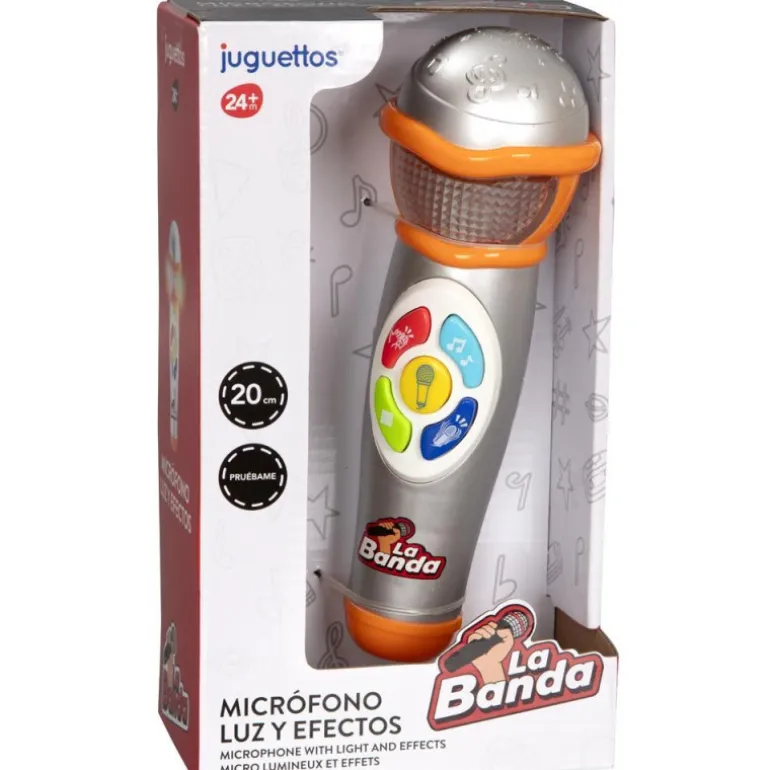 La Banda Micrófono con Luz y Efectos