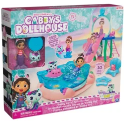 La Casa de Muñecas de Gabby Playset Piscina Gabby y Gatirena