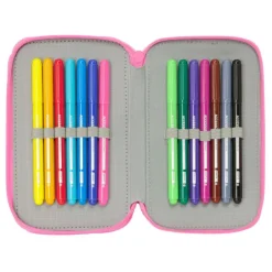 La Casa de Muñecas de Gabby Confetti Plumier Triple 37 Piezas