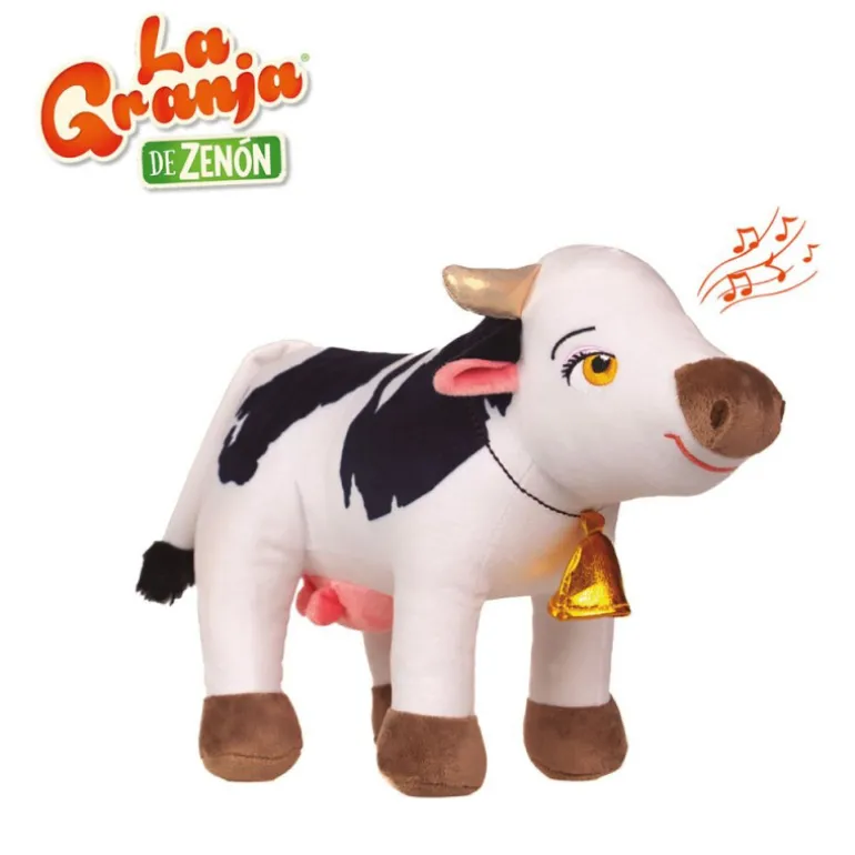 La Granja de Zenón Peluche Musical Vaca Lola