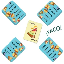 Lúdilo Taco, Gorro, Tarta, Regalo, Pizza Juego de Mesa