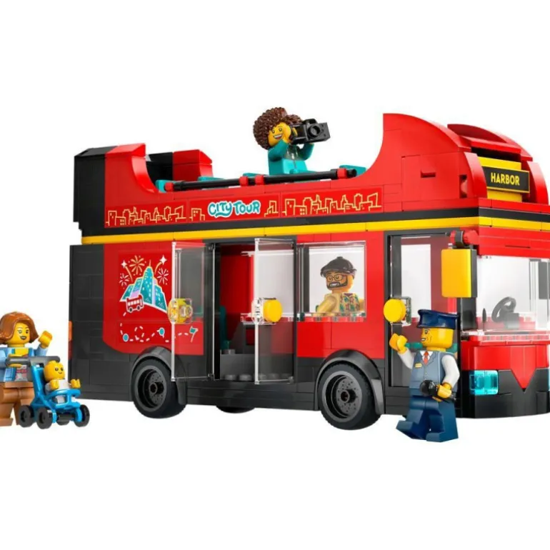 LEGO City Autobús Turístico Rojo de Dos Plantas - 60407