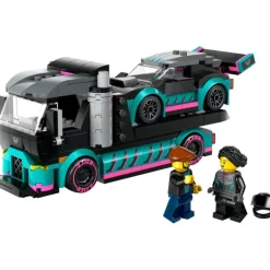 LEGO City Great Vehicles Coche De Carreras Y Camión De Transporte - 60406