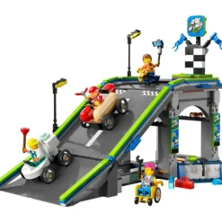 LEGO City Great Vehicles Sin Límites: Rampa de Aceleración para Coches de Carreras - 60460