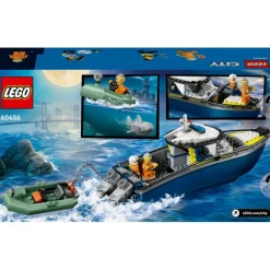 LEGO City Police Persecución en Barco de Policía - 60456